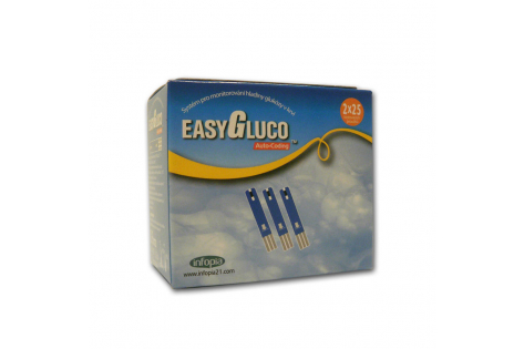 Testovací proužky EasyGluco 50 ks