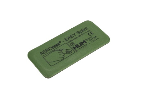 AEROresc® - EASY Splint - tvarovatelná dlaha na prst - armádní zelená