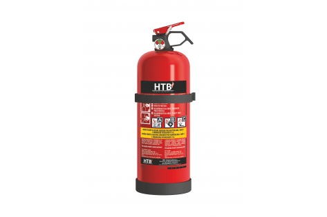Práškový hasicí přístroj P2F/MM (mosazný ventil)   2 kg